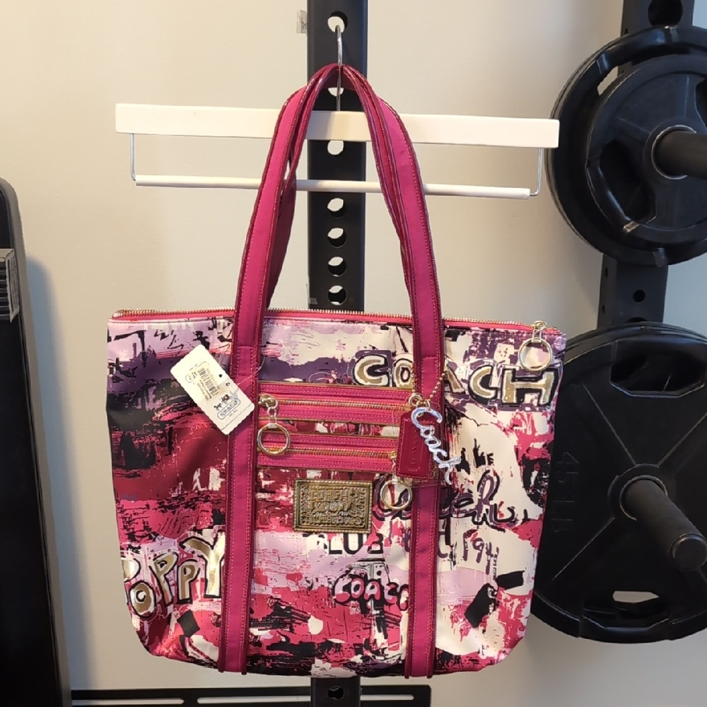 NWT Rare Vintage Coach Poppy Purse Handbag